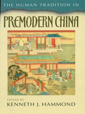 cover image of The Human Tradition in Premodern China